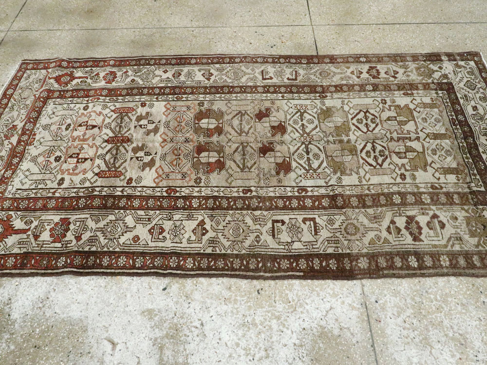 Antique Persian Kurd Bidjar Rug, No.22423 - Gss