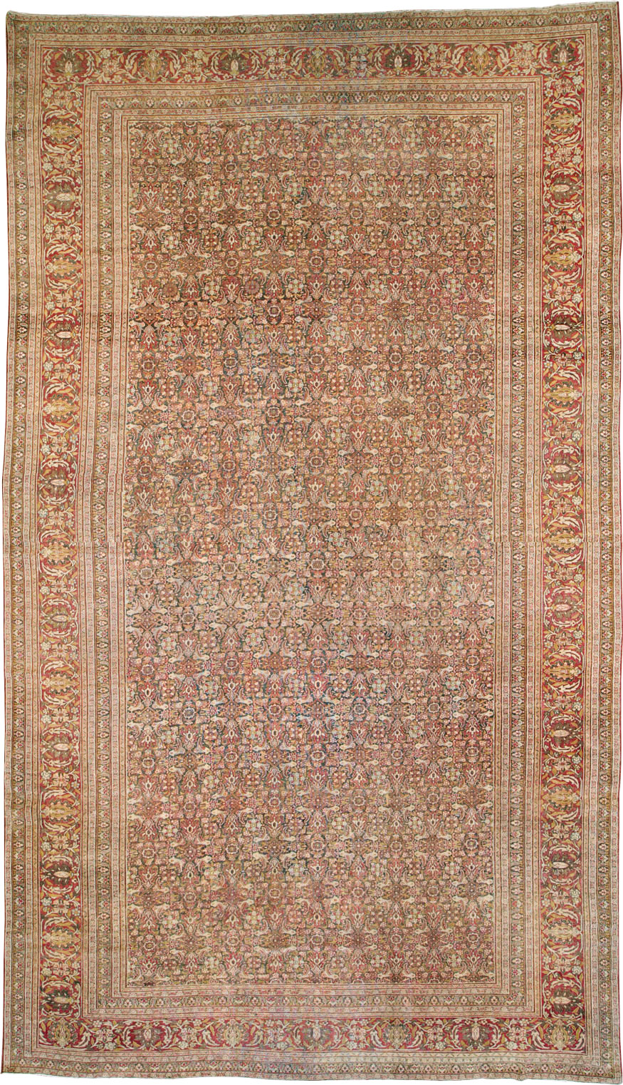 Antique Persian Khorassan Carpet, No.22424 - Gss
