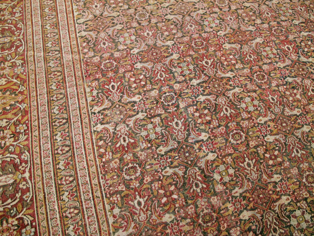 Antique Persian Khorassan Carpet, No.22424 - Gss