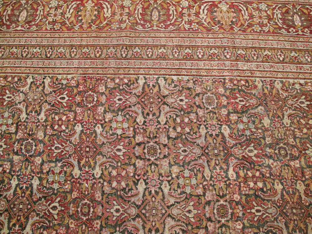 Antique Persian Khorassan Carpet, No.22424 - Gss