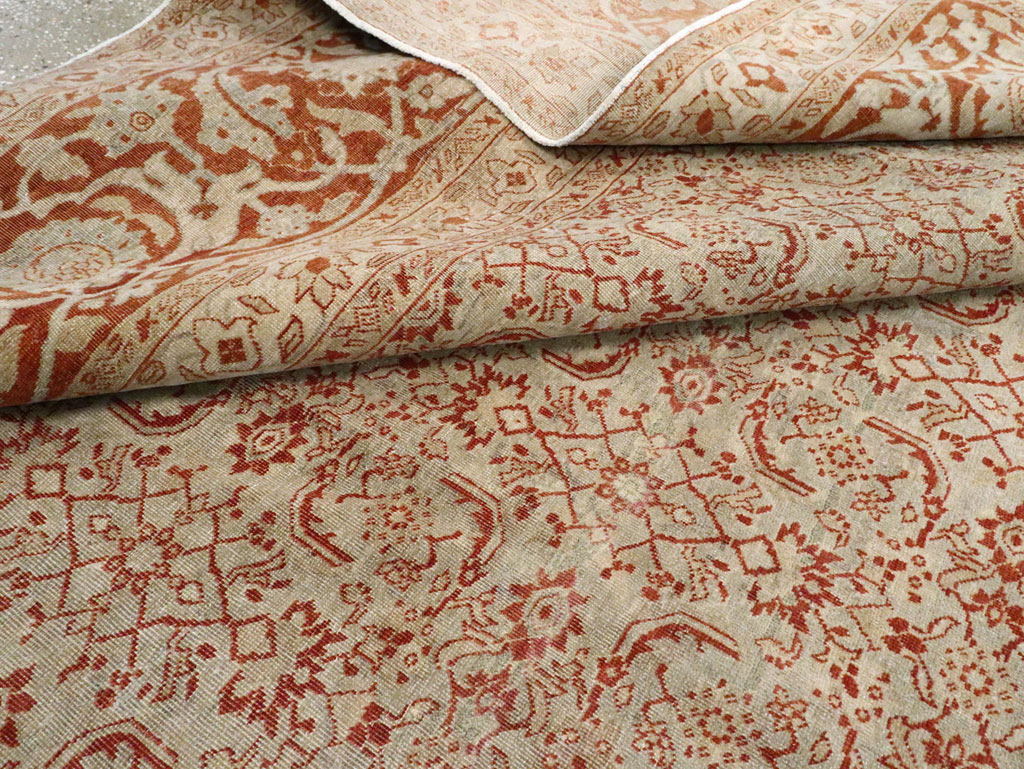 Antique Persian Tabriz Carpet, No.22429 - Gss