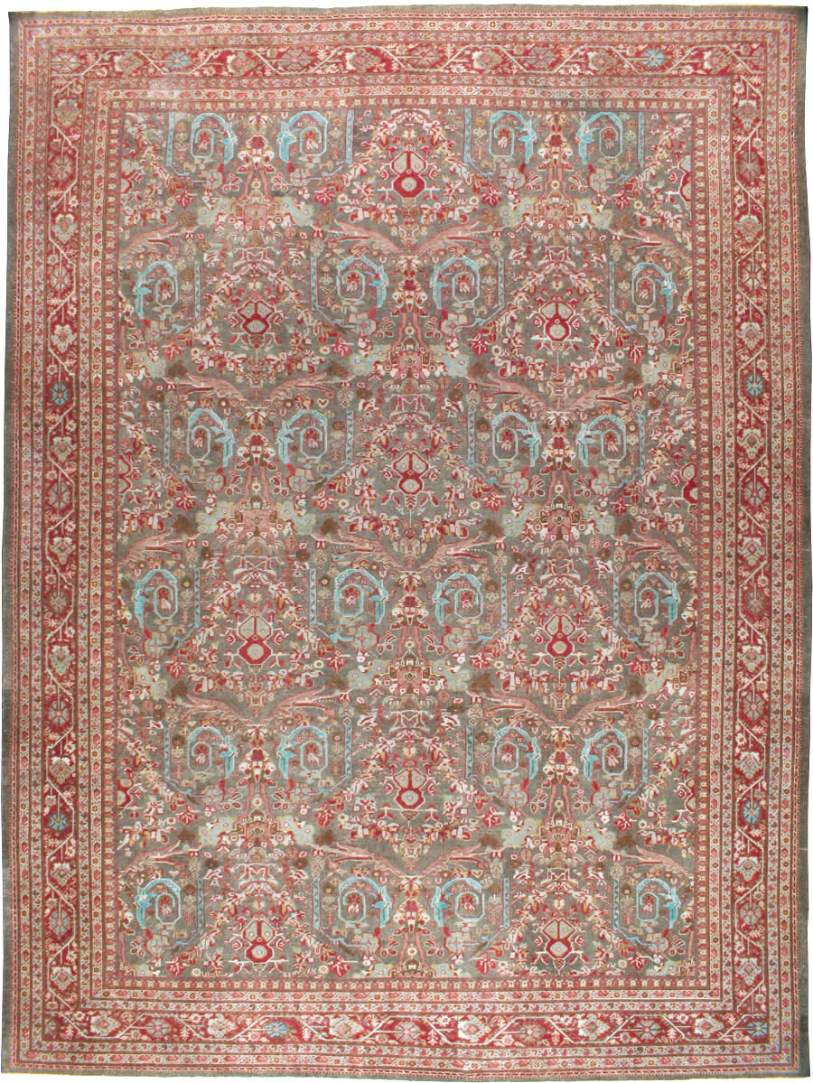 Antique Persian Mahal Carpet, No.22436 - Gss
