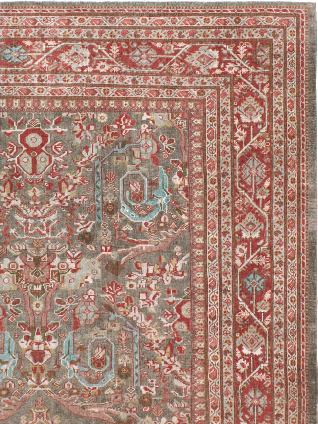 Antique Persian Mahal Carpet, No.22436 - Gss