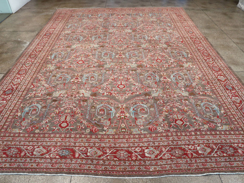 Antique Persian Mahal Carpet, No.22436 - Gss