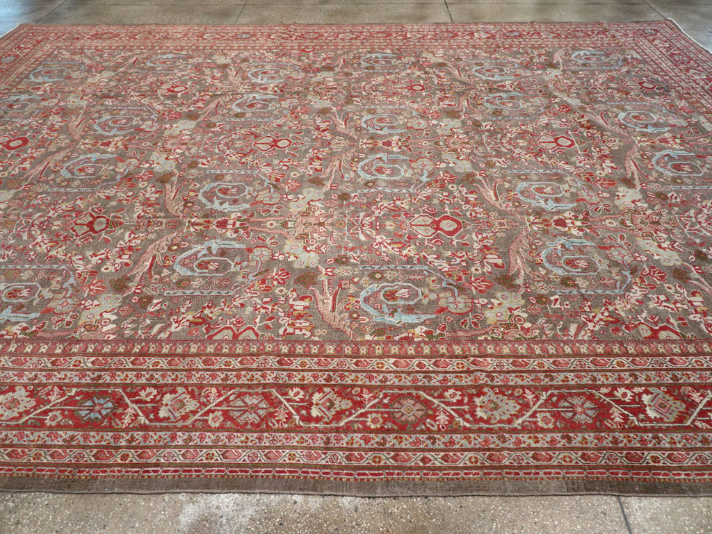 Antique Persian Mahal Carpet, No.22436 - Gss