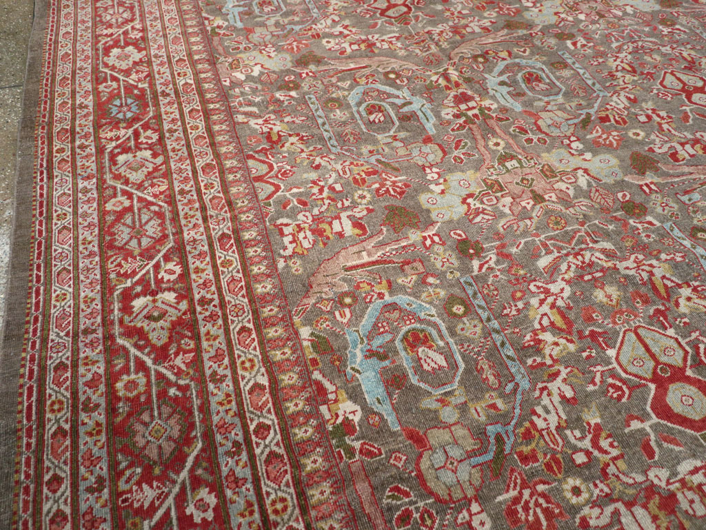 Antique Persian Mahal Carpet, No.22436 - Gss