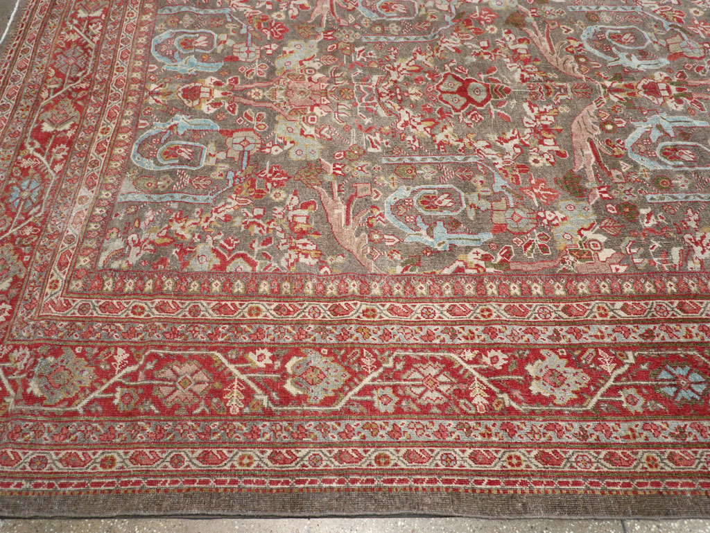 Antique Persian Mahal Carpet, No.22436 - Gss