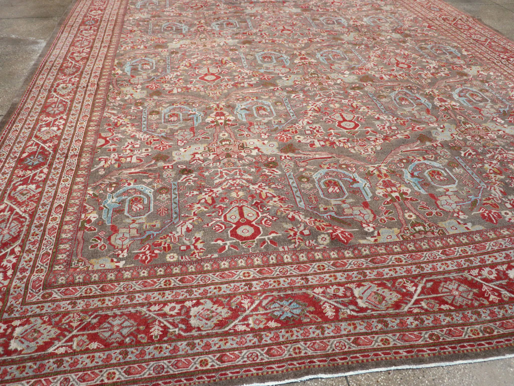 Antique Persian Mahal Carpet, No.22436 - Gss