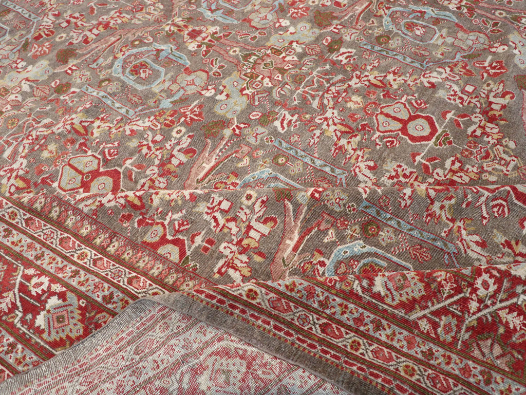 Antique Persian Mahal Carpet, No.22436 - Gss