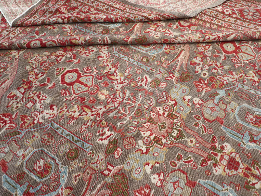 Antique Persian Mahal Carpet, No.22436 - Gss