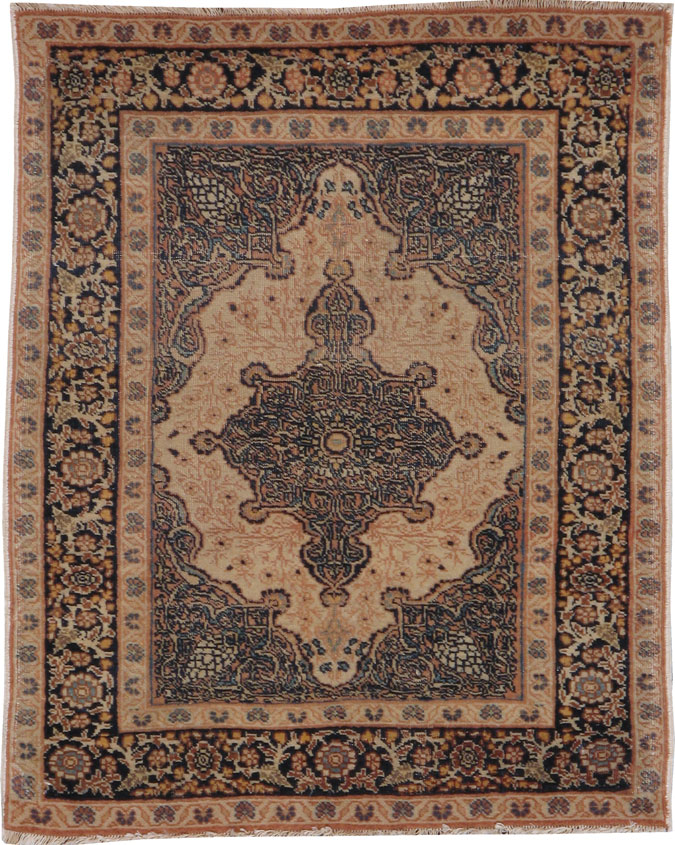 Antique Persian Tabriz Hagi Jalili Rug, No.22440 - Gss