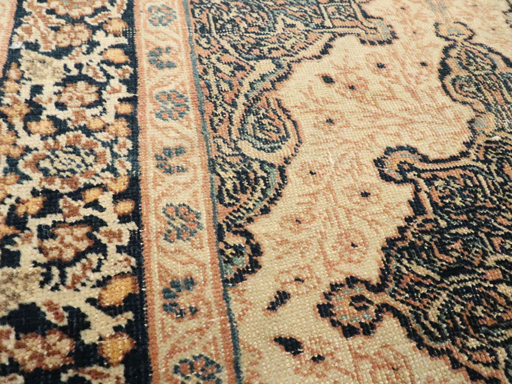 Antique Persian Tabriz Hagi Jalili Rug, No.22440 - Gss