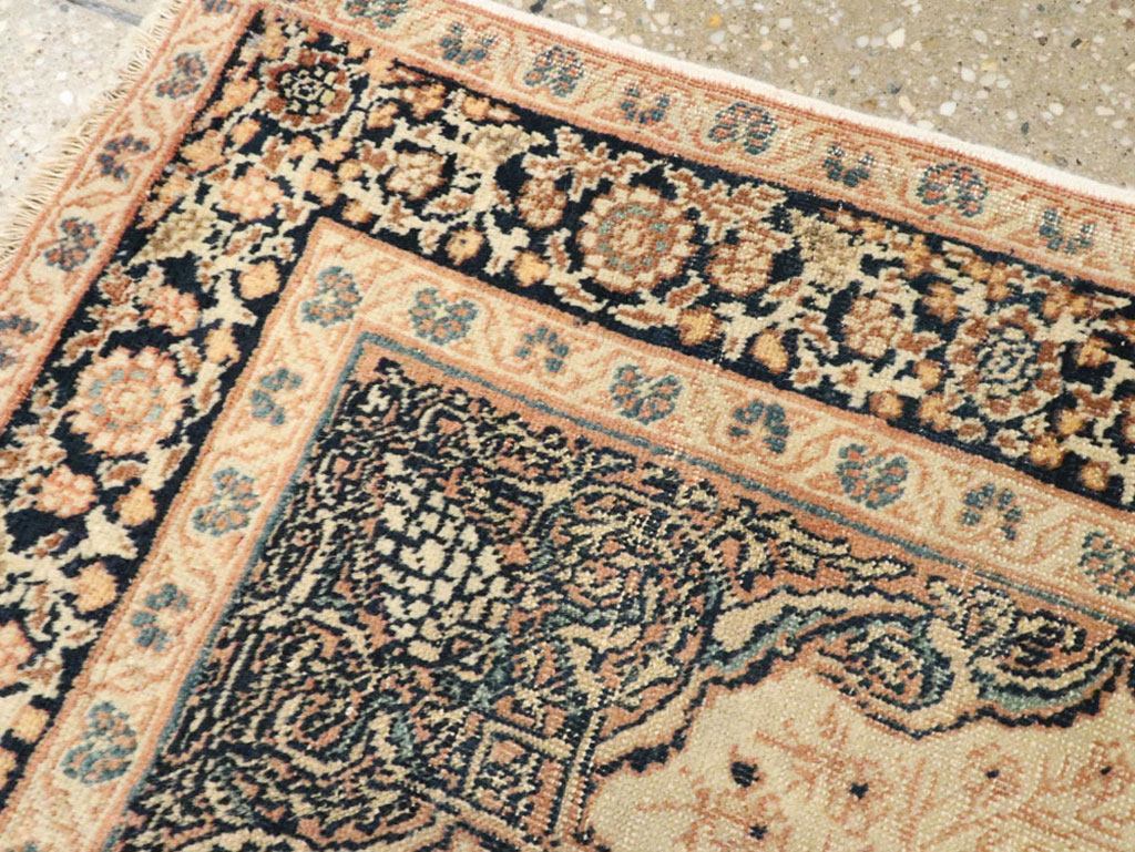 Antique Persian Tabriz Hagi Jalili Rug, No.22440 - Gss