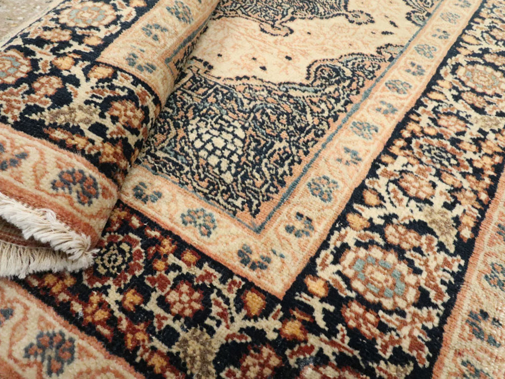 Antique Persian Tabriz Hagi Jalili Rug, No.22440 - Gss