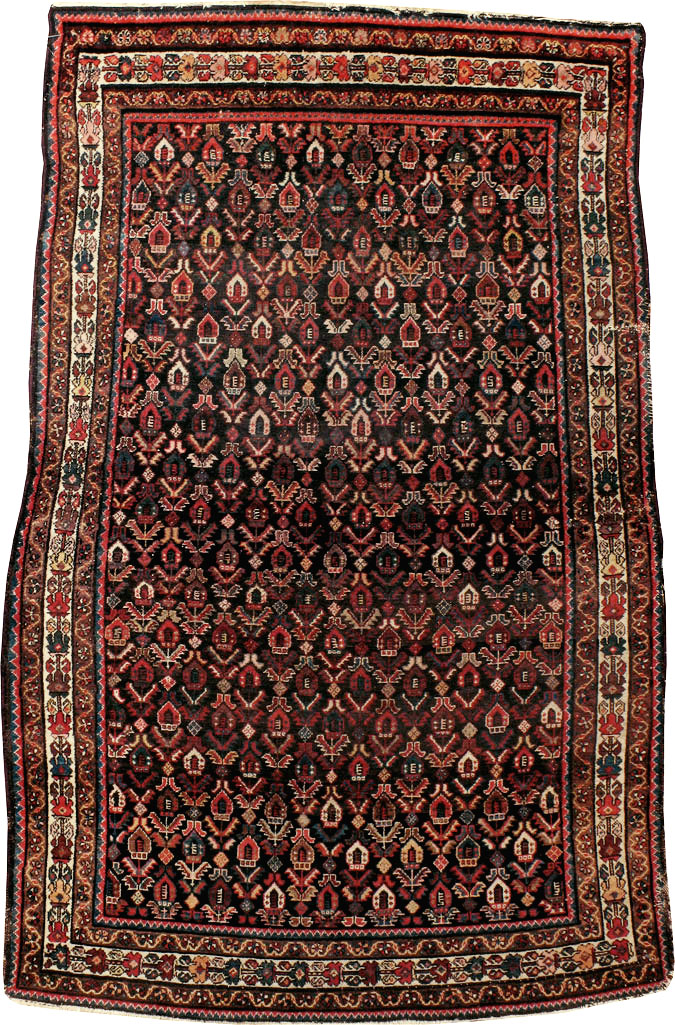 Antique Persian Kurdish Rug, No.22445 - Gss