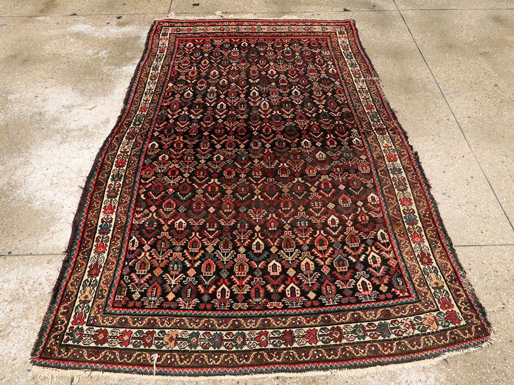 Antique Persian Kurdish Rug, No.22445 - Gss