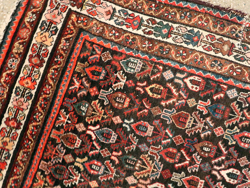 Antique Persian Kurdish Rug, No.22445 - Gss