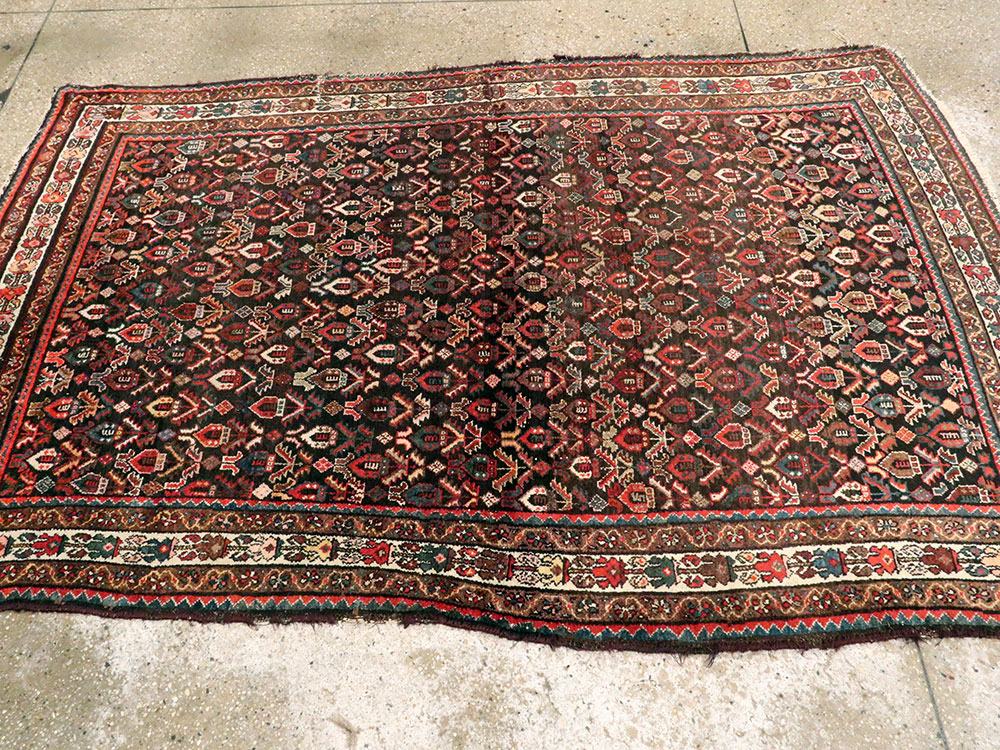 Antique Persian Kurdish Rug, No.22445 - Gss
