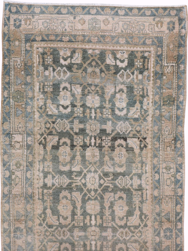 Vintage Persian Malayer Runner, No.22449 - Gss