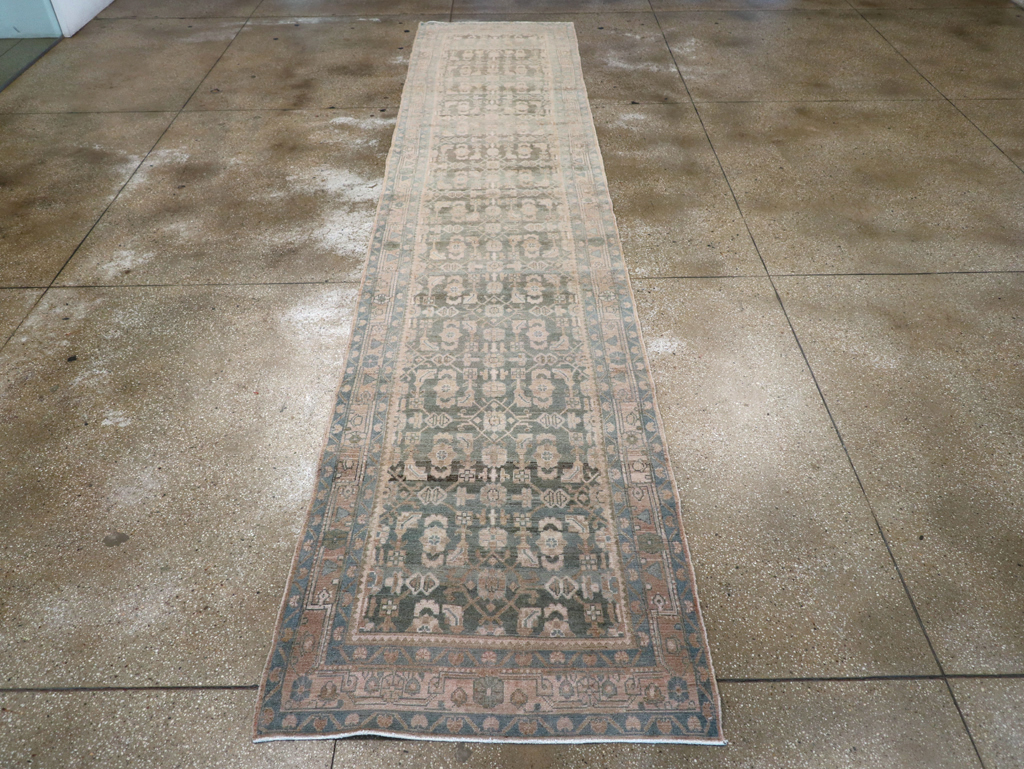 Vintage Persian Malayer Runner, No.22449 - Gss