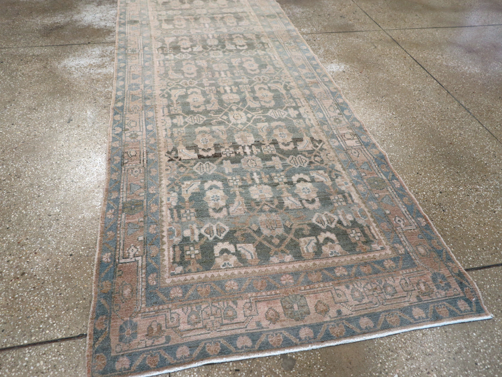 Vintage Persian Malayer Runner, No.22449 - Gss