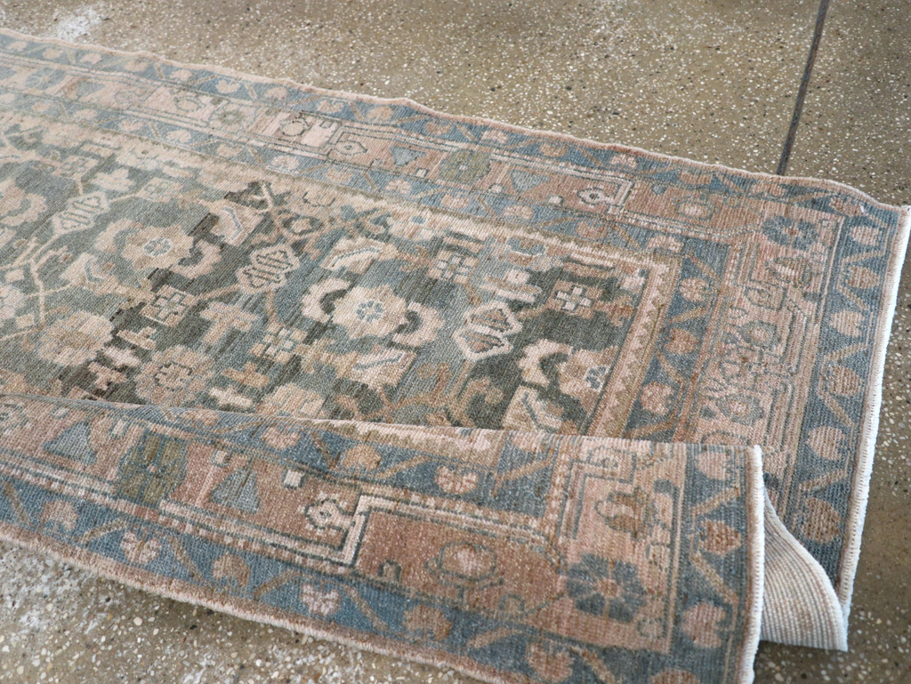 Vintage Persian Malayer Runner, No.22449 - Gss