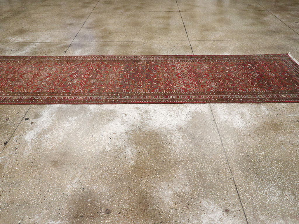 Vintage Persian Malayer Runner, No.22450 - Gss