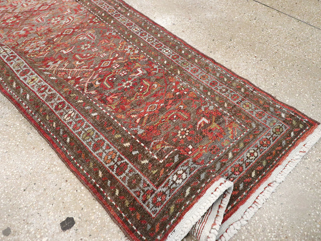 Vintage Persian Malayer Runner, No.22450 - Gss