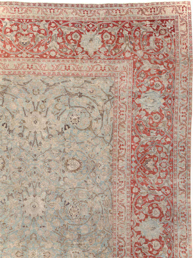 Antique Persian Oversize Tabriz Carpet, No.22460 - Gss