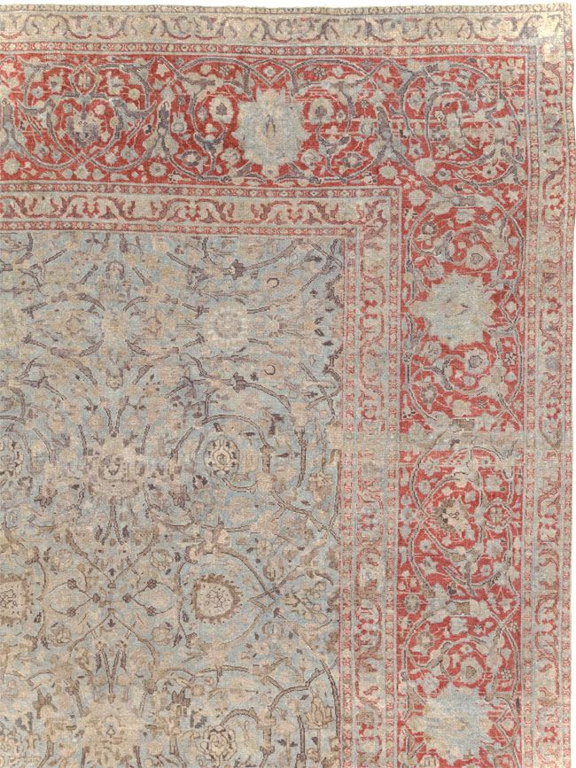 Antique Persian Oversize Tabriz Carpet, No.22460 - Gss