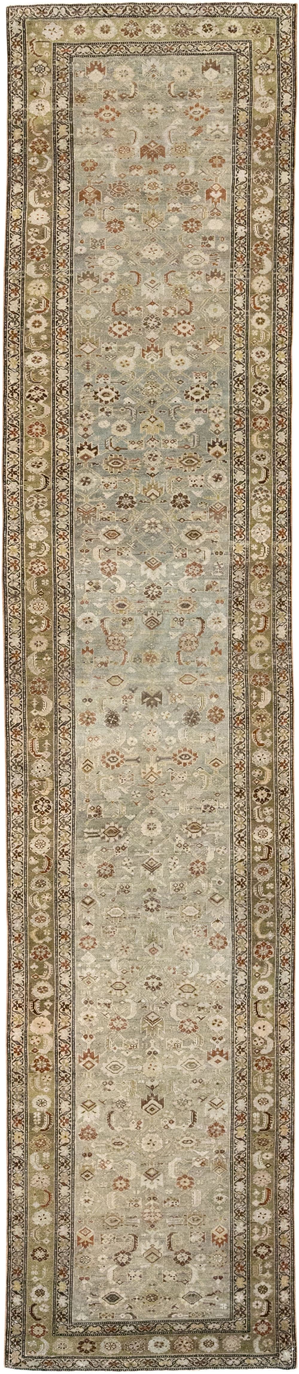 Vintage Persian Malayer Runner, No.22465 - Gss