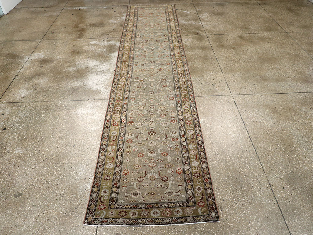 Vintage Persian Malayer Runner, No.22465 - Gss