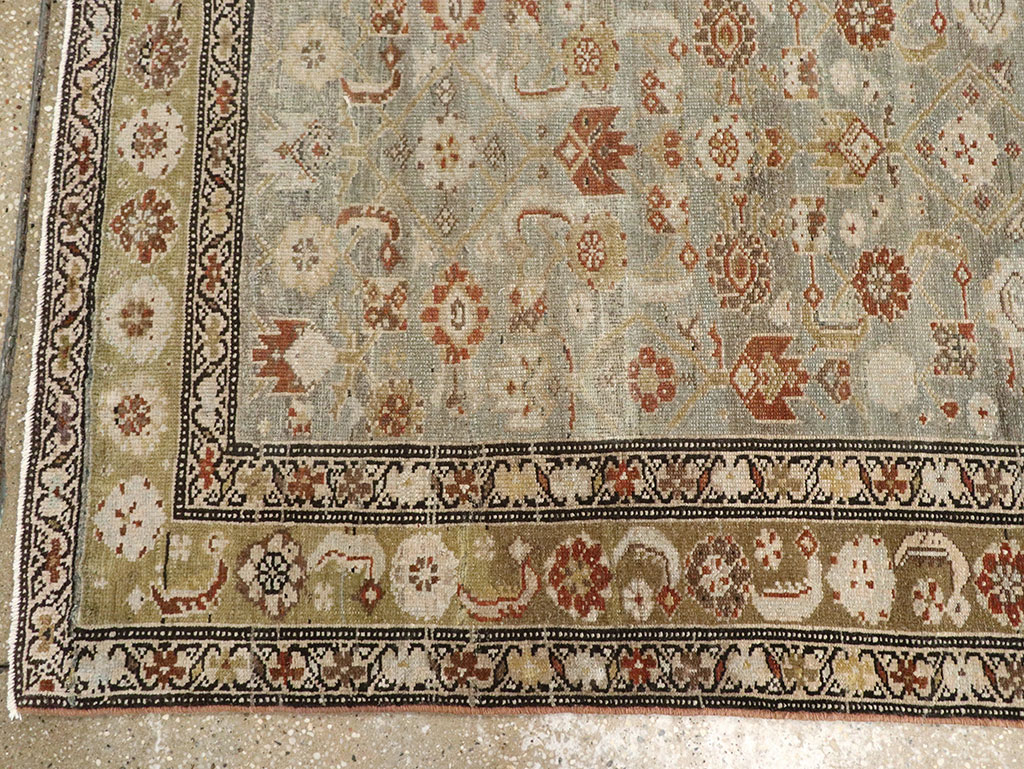 Vintage Persian Malayer Runner, No.22465 - Gss