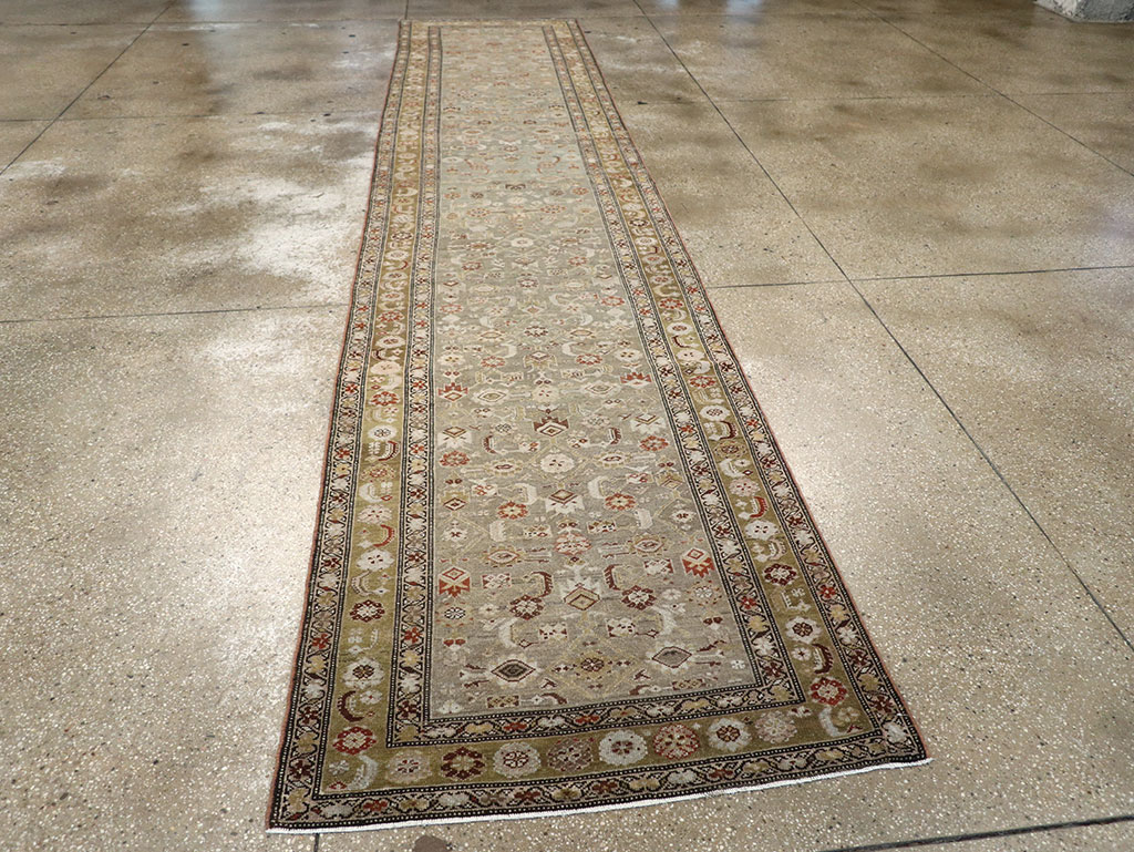 Vintage Persian Malayer Runner, No.22465 - Gss