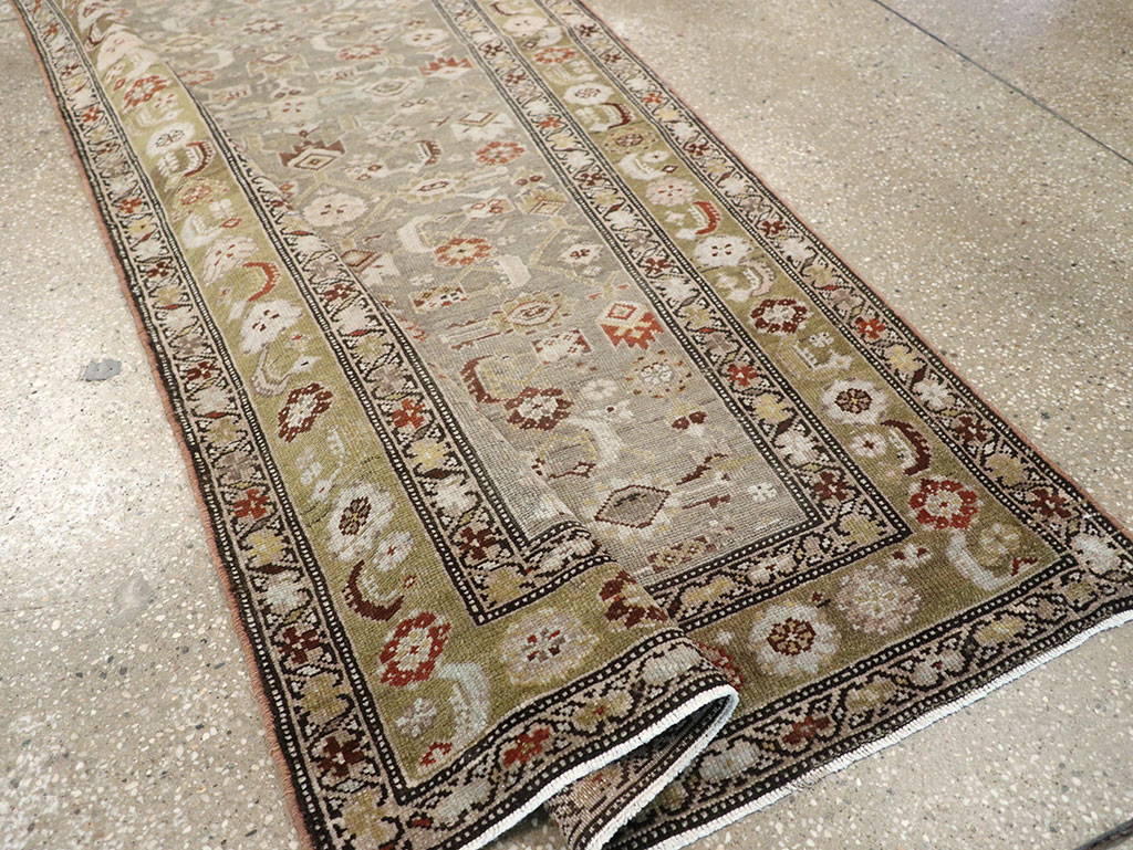 Vintage Persian Malayer Runner, No.22465 - Gss