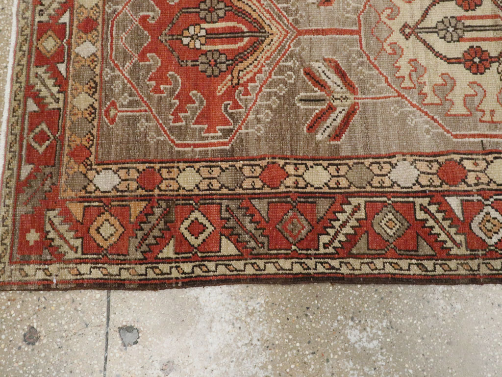Antique Persian Heriz Runner, No.22467 - Gss