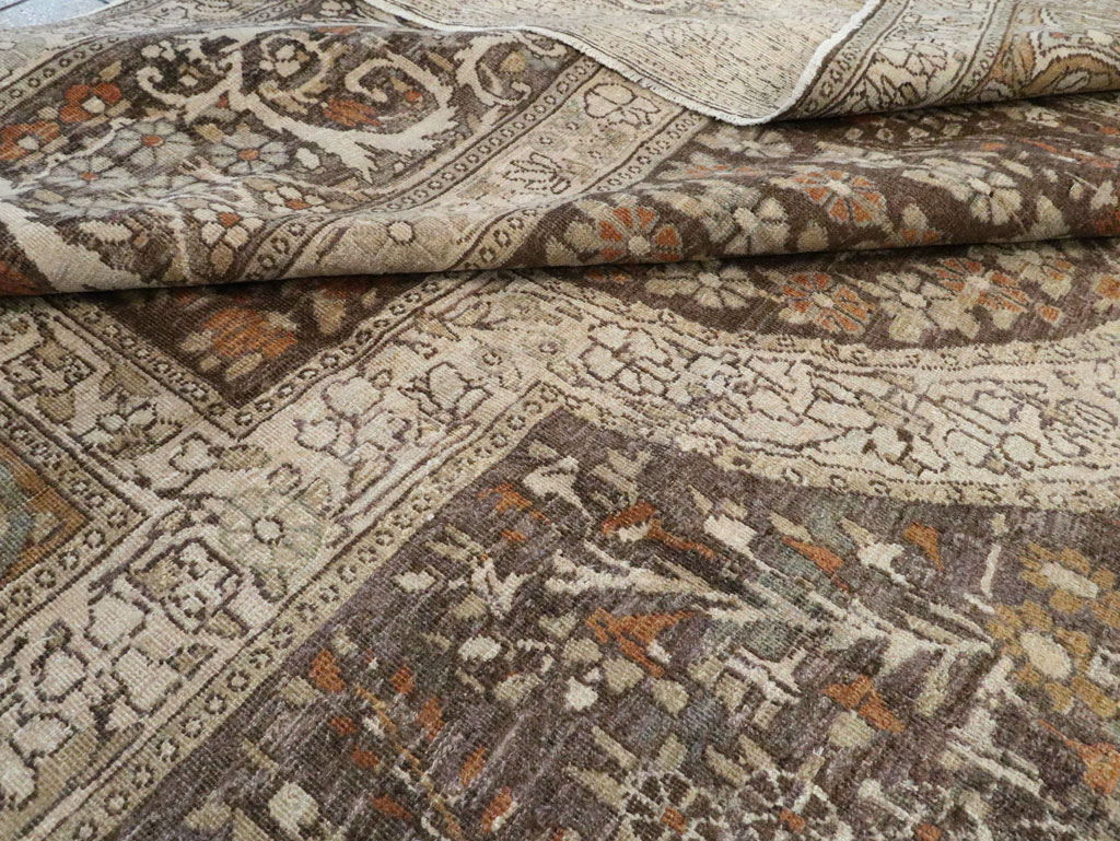 Antique Persian Yazd Carpet, No.22473 - Gss