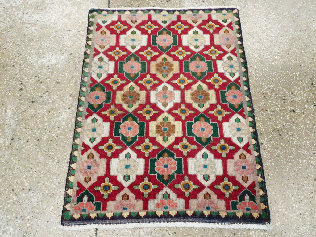 Vintage Persian Tabriz Rug (Pair: 1 of 2), No.22477 - Gss