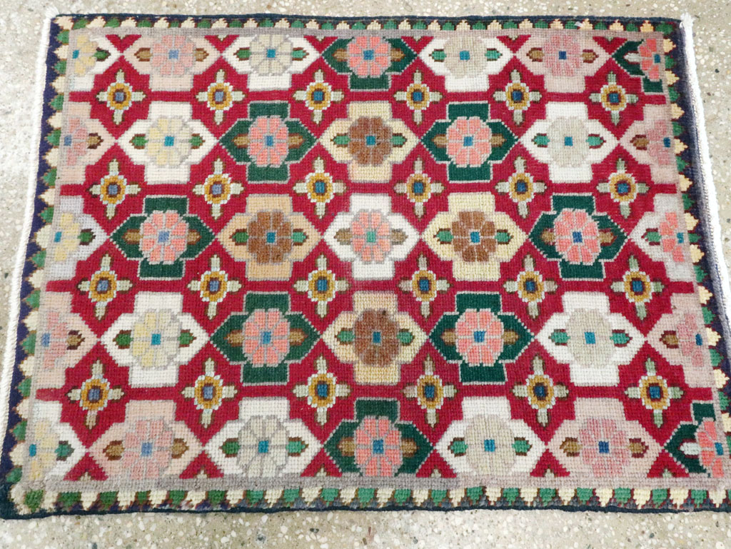 Vintage Persian Tabriz Rug (Pair: 1 of 2), No.22477 - Gss