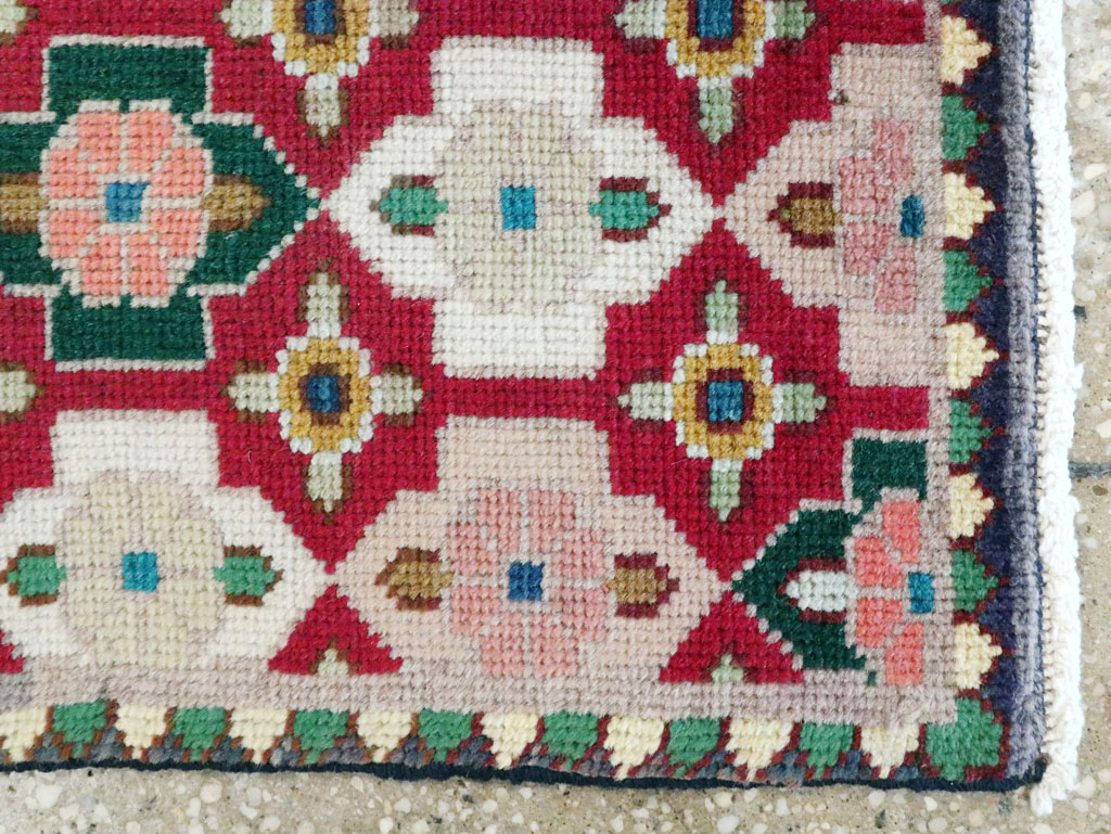 Vintage Persian Tabriz Rug (Pair: 1 of 2), No.22477 - Gss