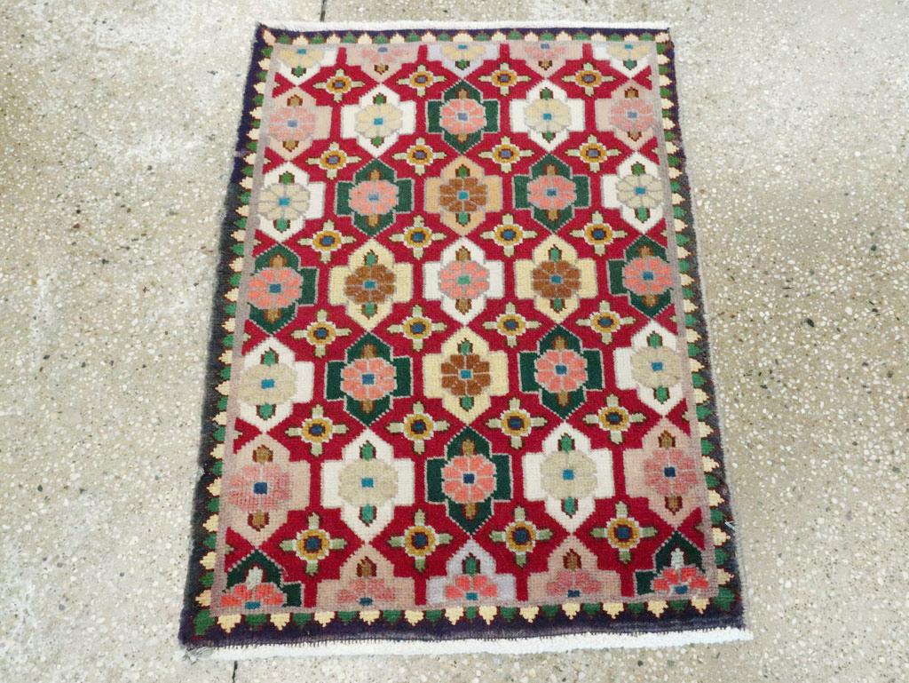 Vintage Persian Tabriz Rug (Pair: 2 of 2), No.22478 - Gss