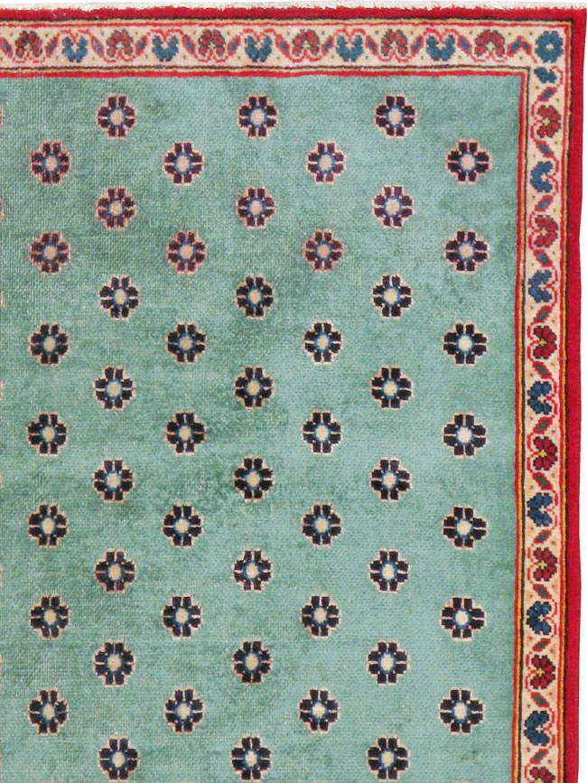 Vintage Kashan Modernist Rug, No.22480 - Gss