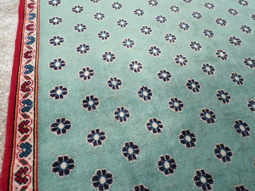 Vintage Kashan Modernist Rug, No.22480 - Gss