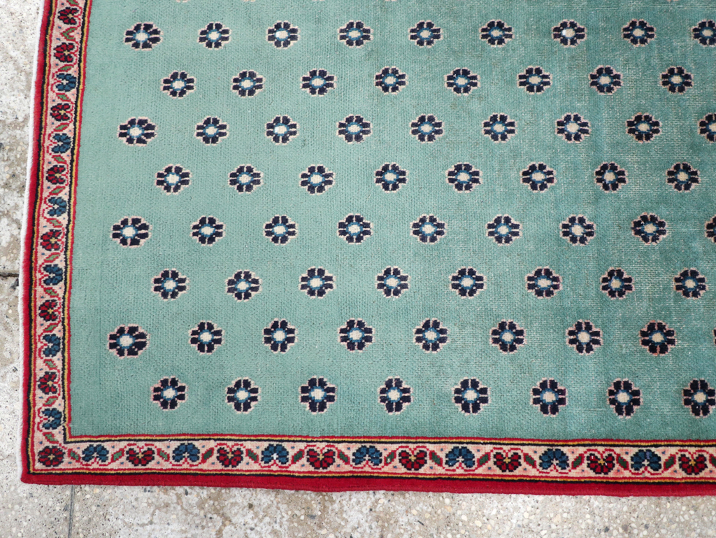 Vintage Kashan Modernist Rug, No.22480 - Gss