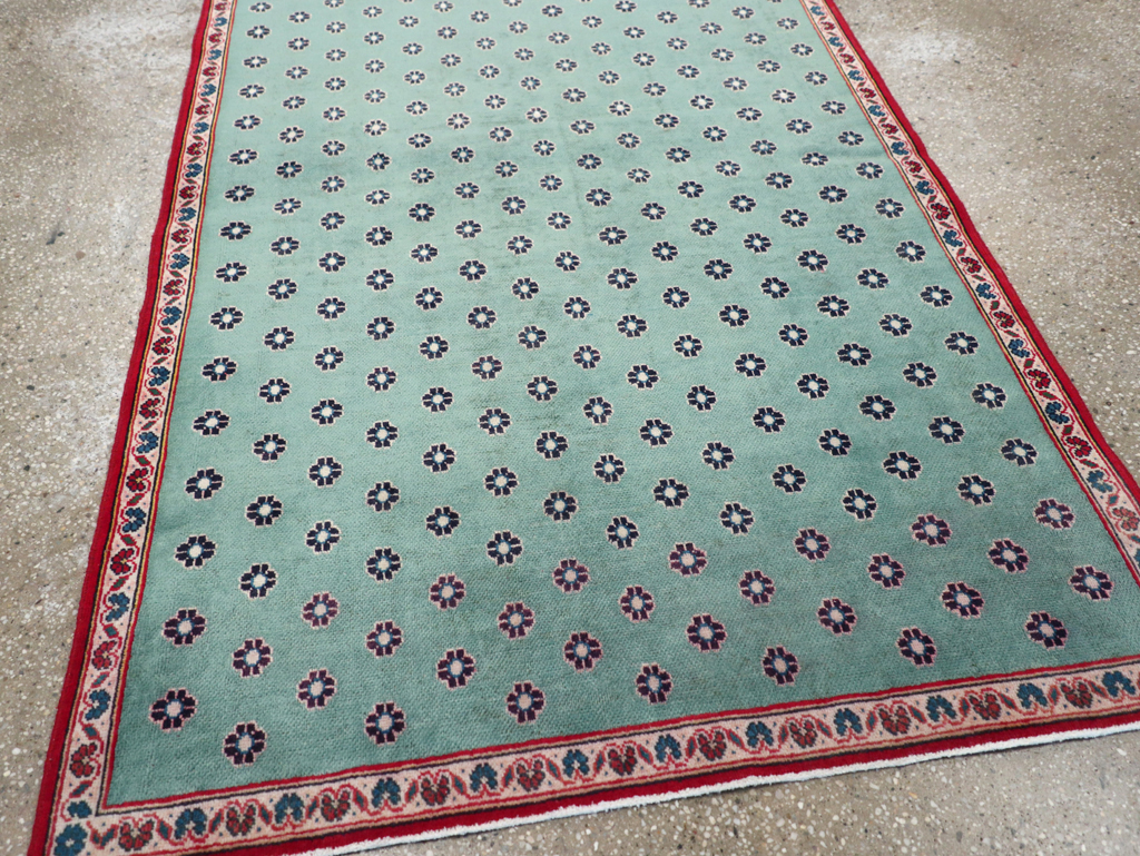 Vintage Kashan Modernist Rug, No.22480 - Gss