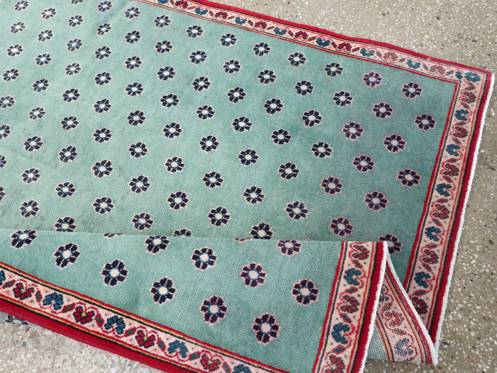 Vintage Kashan Modernist Rug, No.22480 - Gss