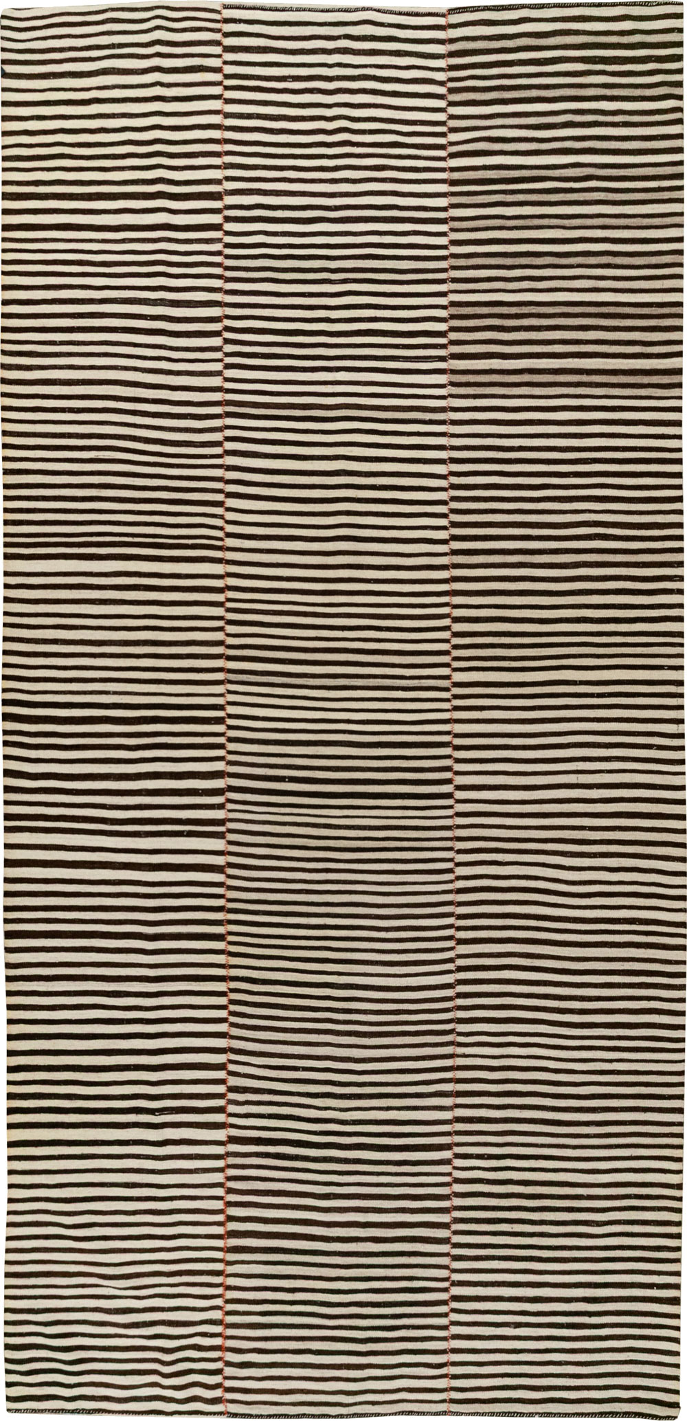 Vintage Persian Flatweave Kilim Gallery Rug, No.22485 - Gss