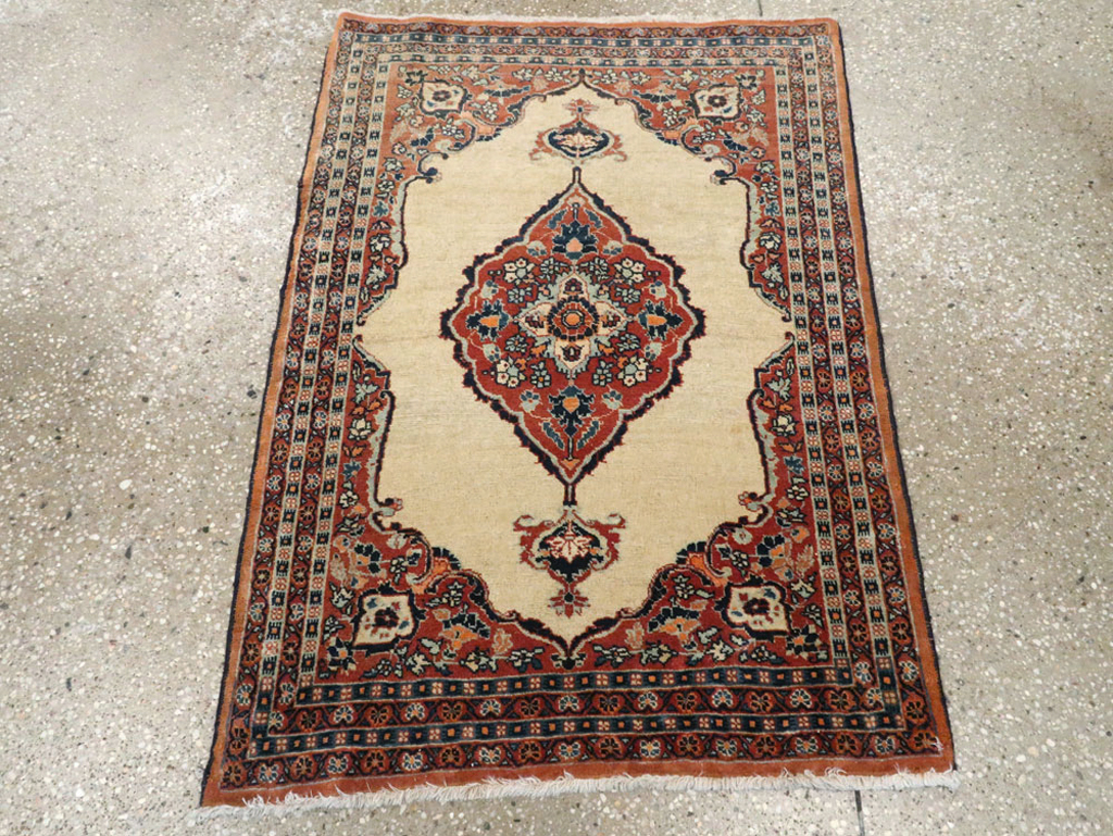 Antique Persian Tabriz Hagi Jalili Rug, No.22495 - Gss