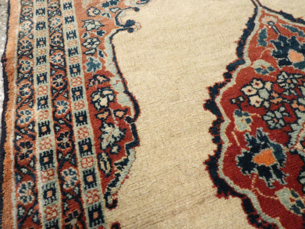 Antique Persian Tabriz Hagi Jalili Rug, No.22495 - Gss