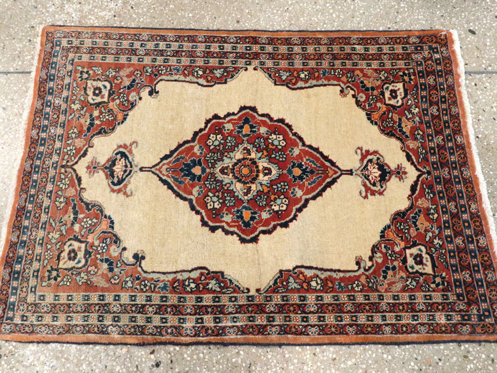 Antique Persian Tabriz Hagi Jalili Rug, No.22495 - Gss